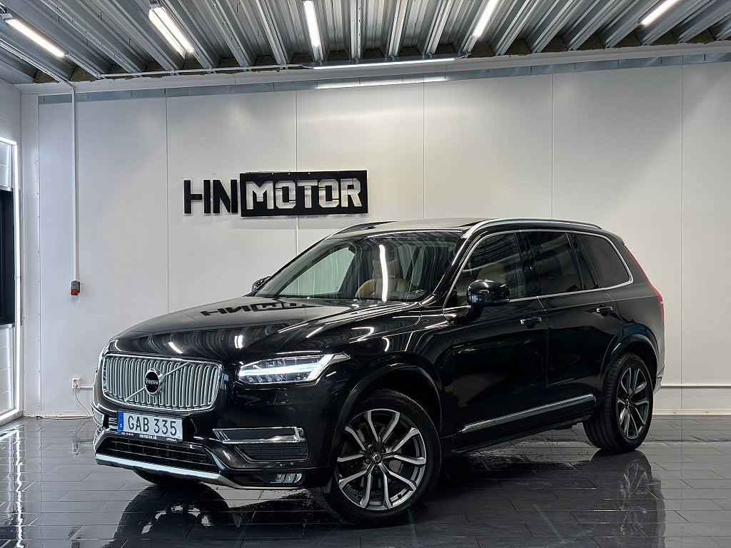 Volvo XC90 D5 AWD Inscription |PANO|7Sits|CarPlay|KamremBytt|DRAG|