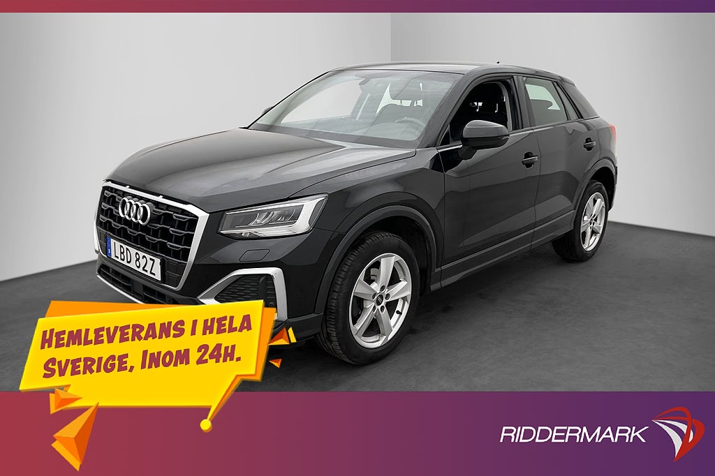 Audi Q2 35 TFSI 150hk Proline Advanced Sensorer Farthållare
