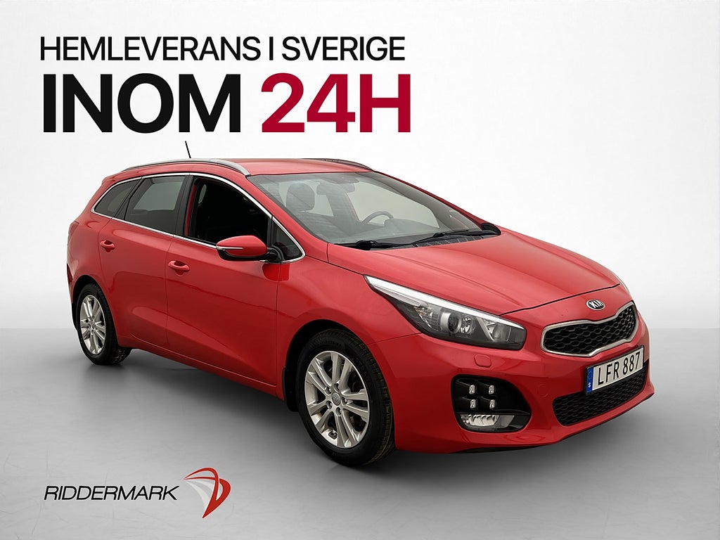 Kia Ceed 1.6 136hk GT-Line Navigation Rattvärme Farthållare
