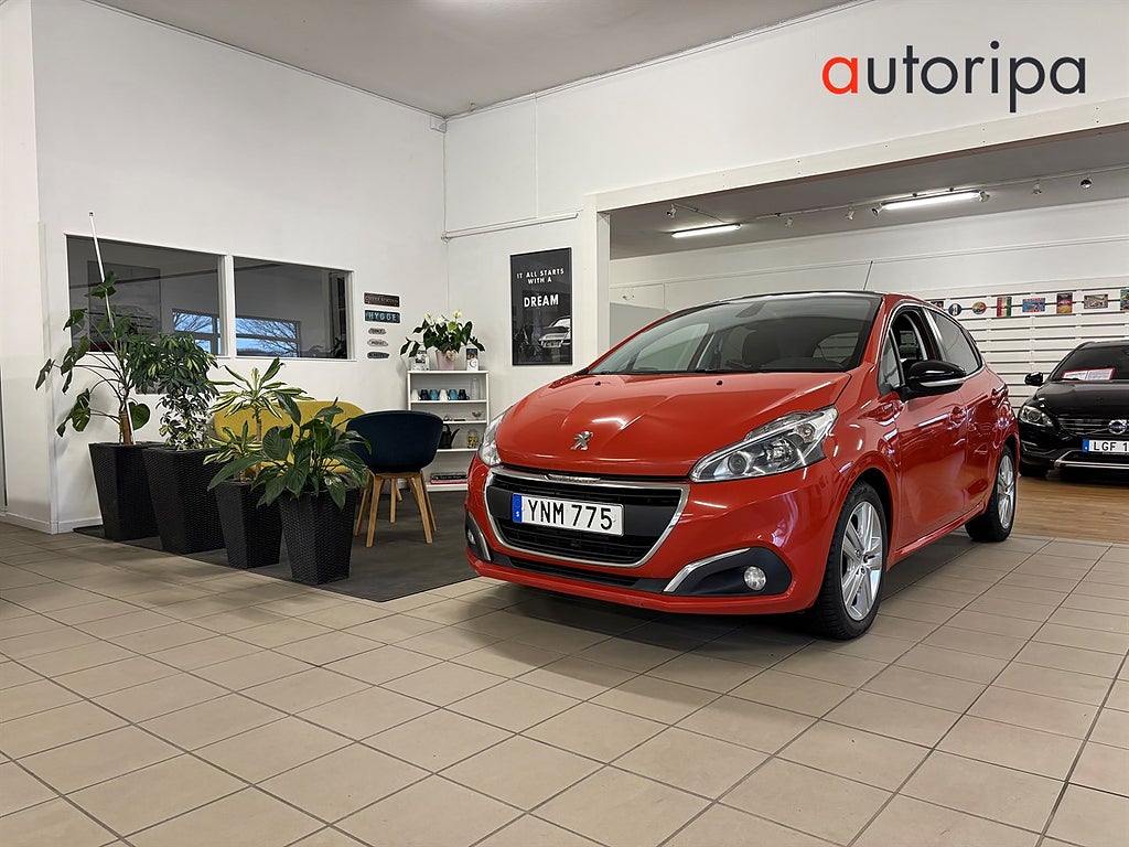 Peugeot 208 5-dörrar 1.2 / GLASTAK / STYLE 82hk