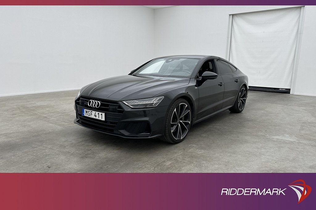 Audi A7 SB 55 TFSI Q S-Line B&O Cockpit Matrix 360 Värm Drag