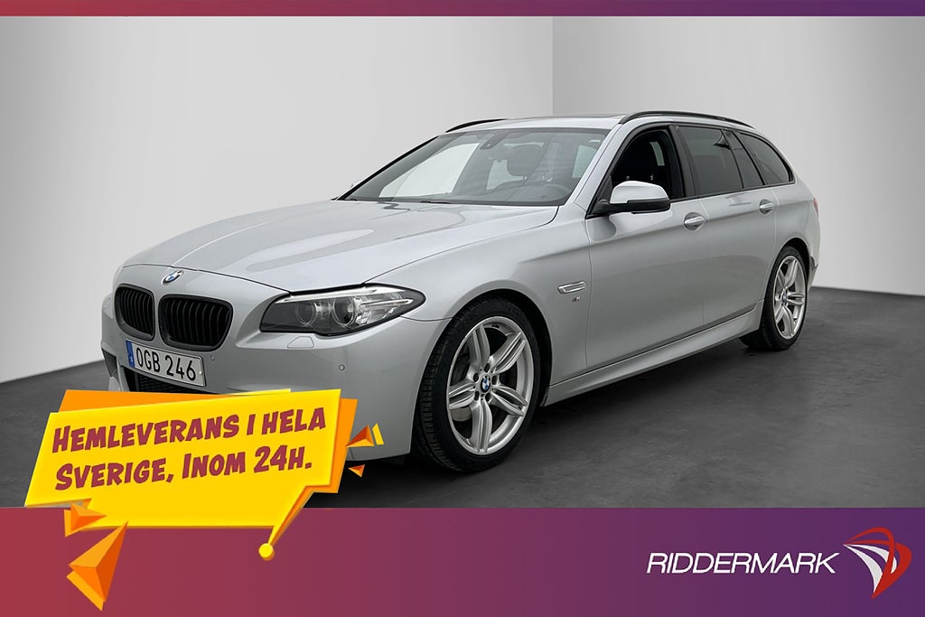 BMW 520 D xDrive M Sport H/K Pano Keyless Sportstolar Drag
