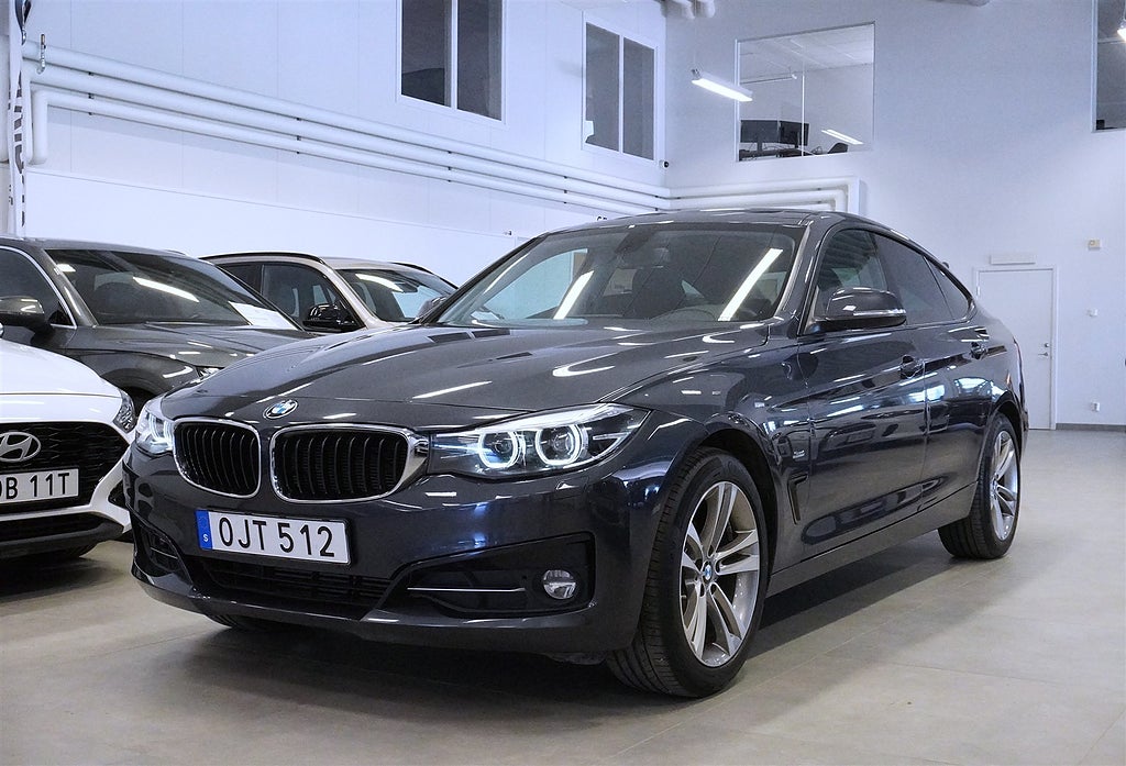 BMW 320 d xDrive GT Sport Line Pano H K 190hk | Ränta 3,99%