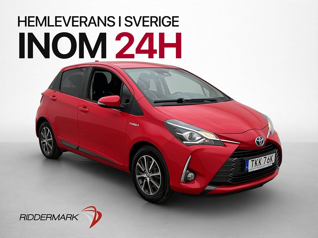 Toyota Yaris Hybrid Y20 Kamera Lane Assist 1 ÄGARE 101hk