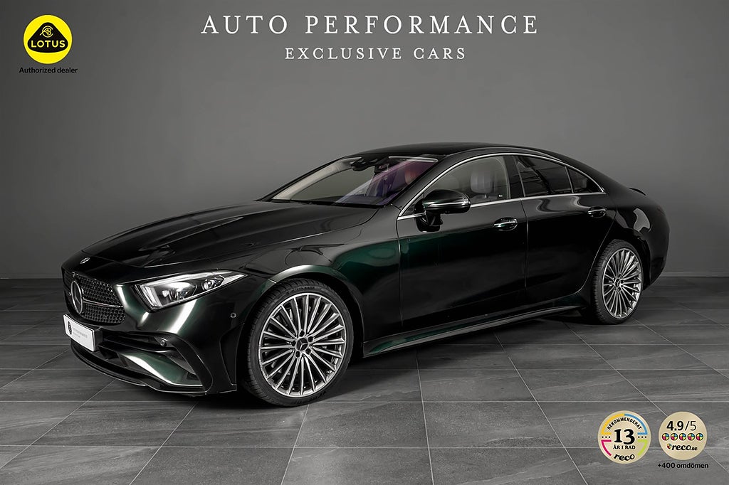 Mercedes-Benz CLS 400d AMG 4Matic 330hk Dragkrok / Hemleverans /