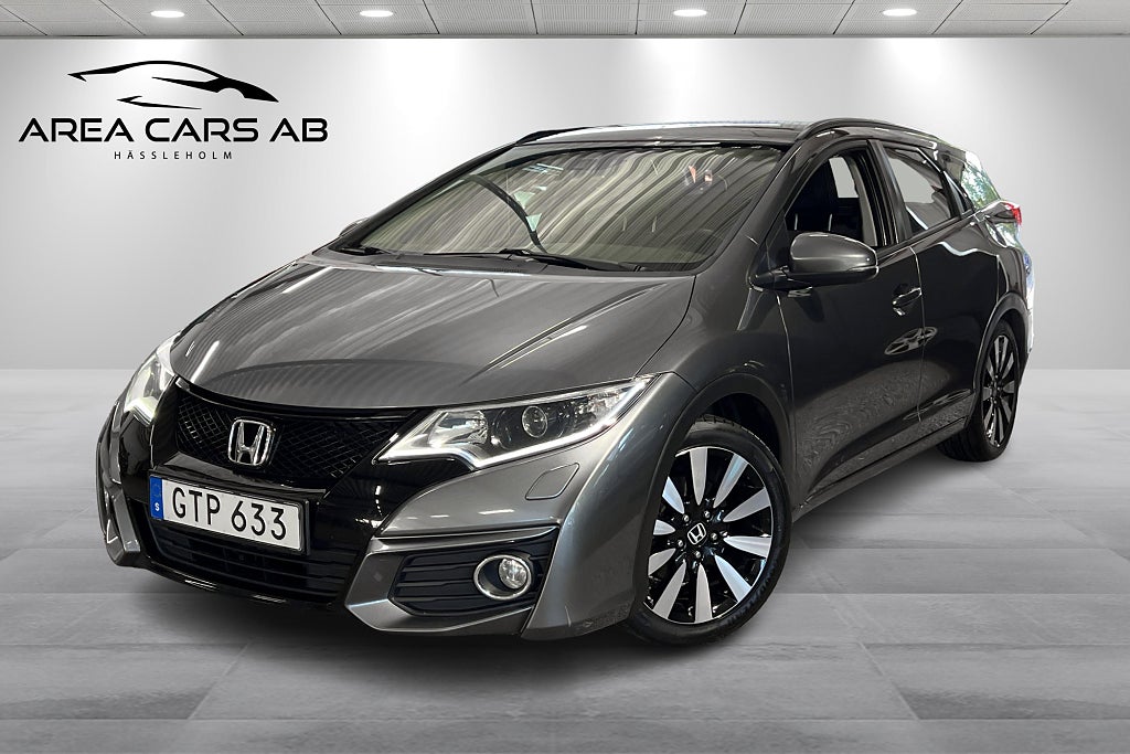 Honda Civic Tourer 1.8 i-VTEC Automatisk, Kamera/Drag/Led