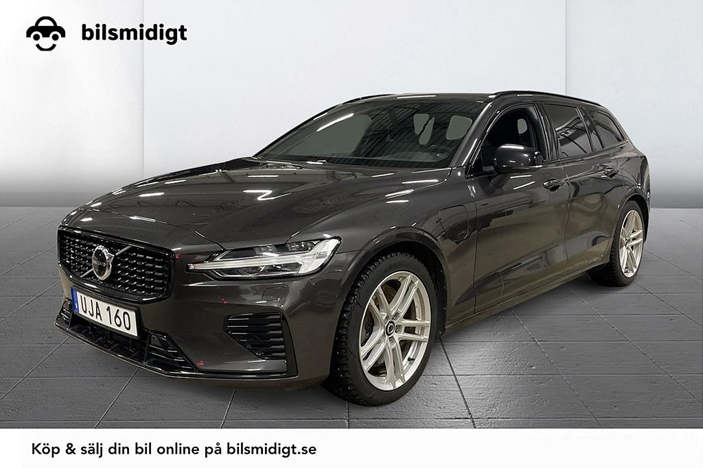 Volvo V60 Recharge T6 AWD R-Design Drag Läder Navi 360° H/K BLIS 350hk