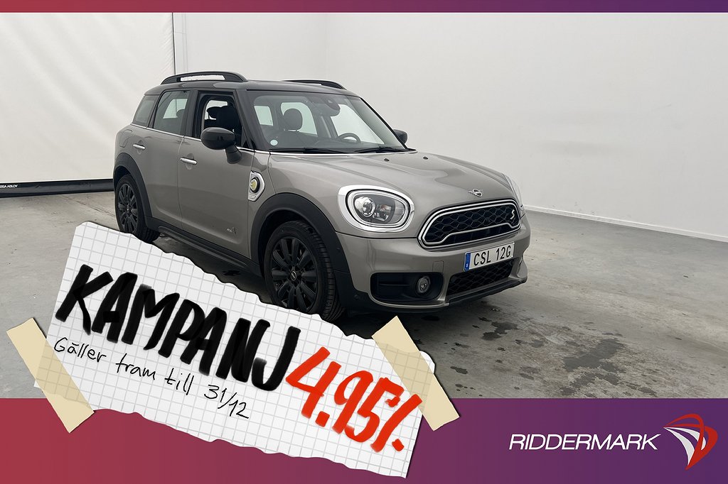 MINI Countryman SE ALL4 224hk Chili II Pano H/ 4,95% Ränta