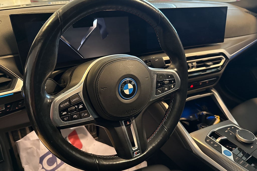 BMW i4 M50 xDrive Gran Coupé M Sport Drag Sov Hjul Kamera Moms miniatyr 6