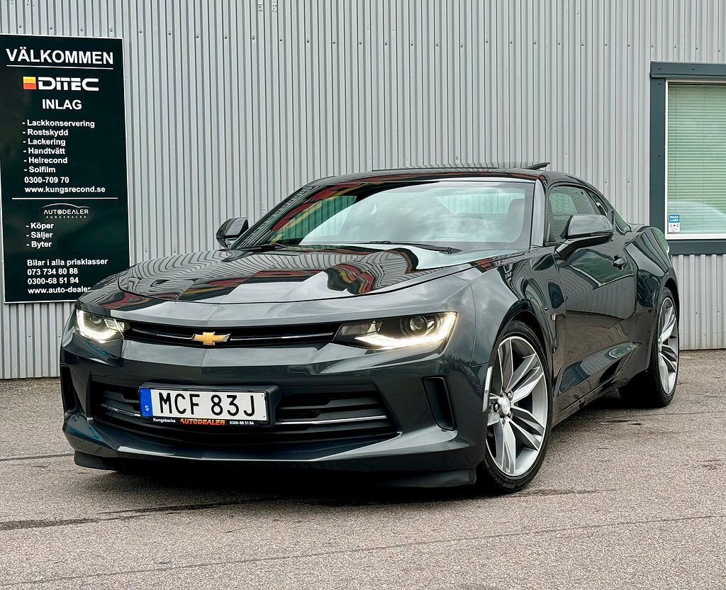 Chevrolet Camaro 2.0 T Hydra-Matic Taklucka/Navi/Bose 275hk