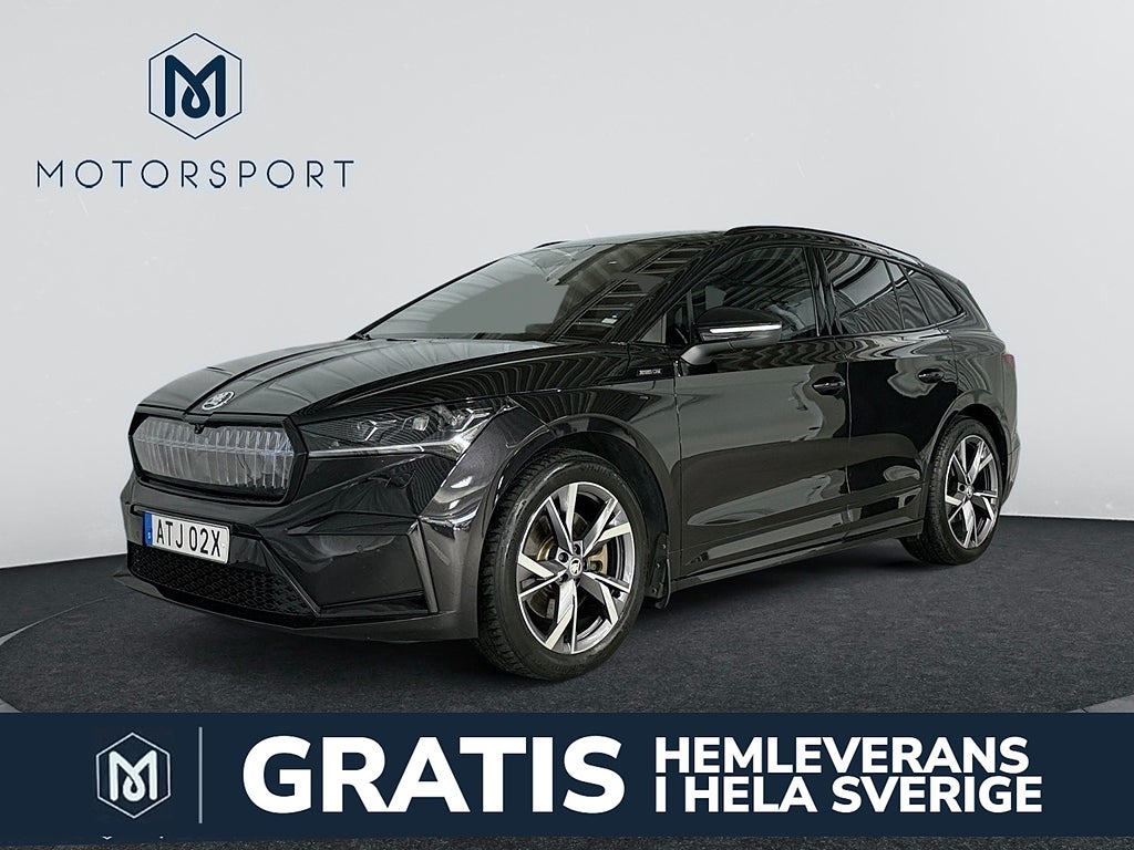 Skoda Enyaq 80x Sportline Drag Värmepump Canton Förklimat Head-up