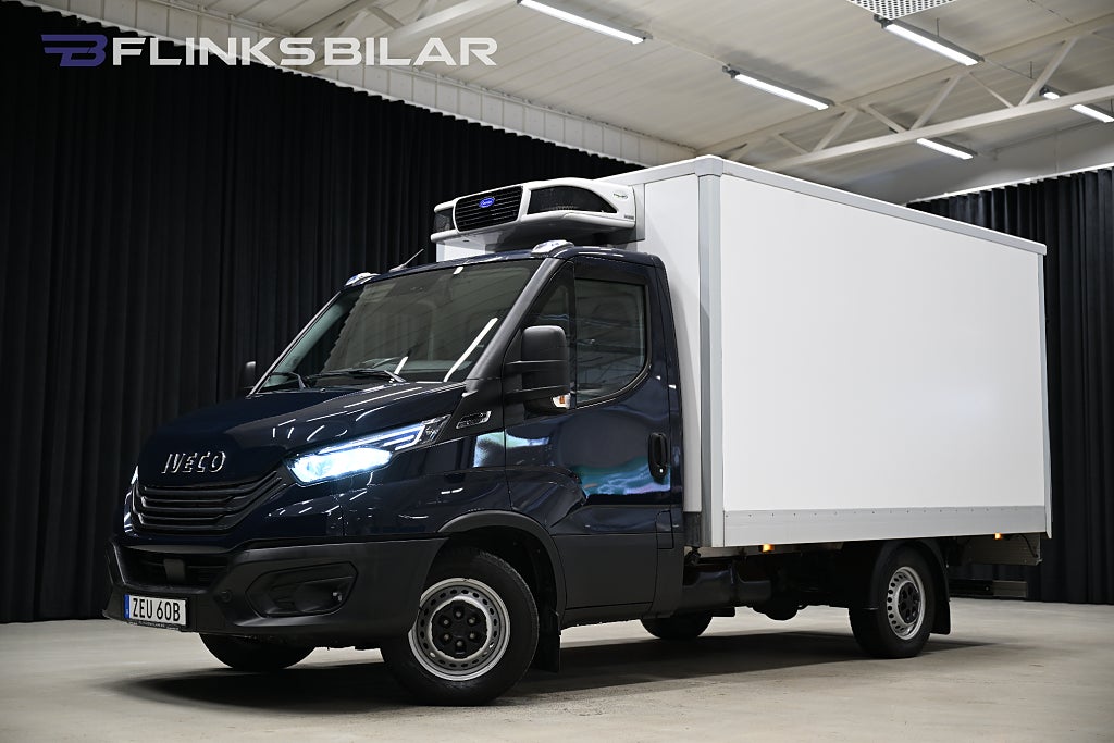 Iveco Daily 136HK Automat|Volymskåp|BG-Lyft|Kylbil|Nattkyla|Leasbar