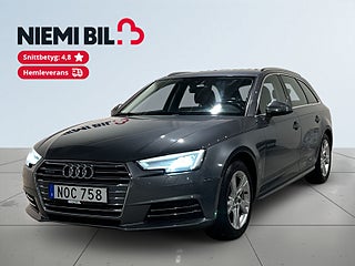 Audi A4 Avant 2.0 TFSI AWD Proline Drag Mvärm Psens S/V-hjul – bild 1