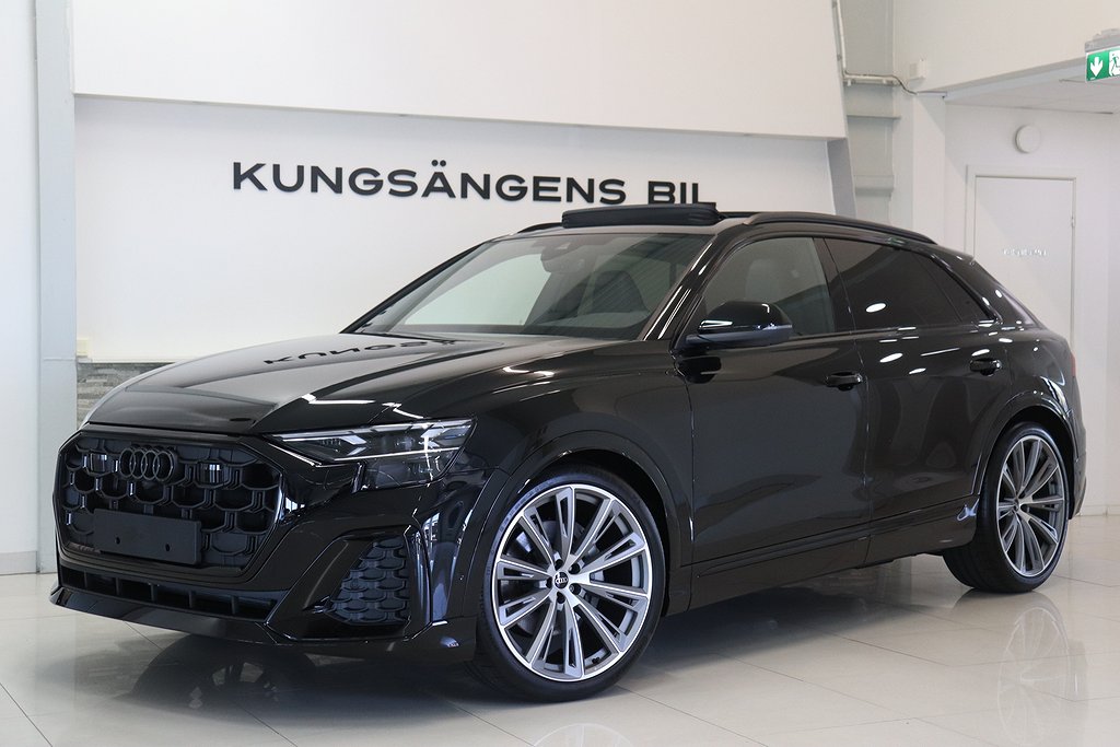 Audi Q8 50 TDI S-Line Pano Drag Kamera 23" MOMS SE UTR 286HK