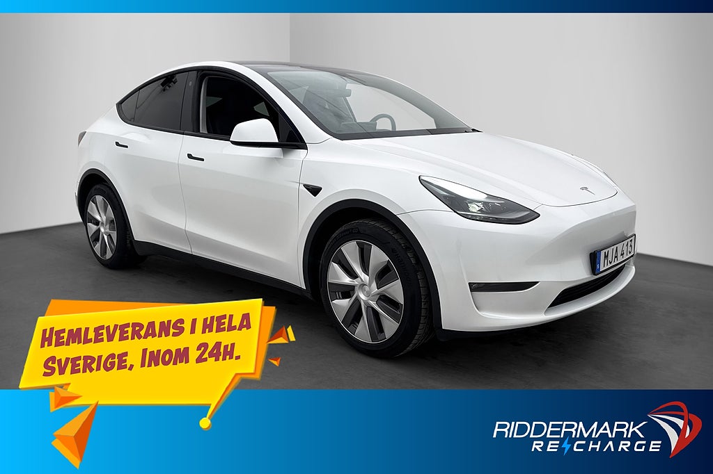 Tesla Model Y Long Range AWD Autopilot Drag Sv-Såld