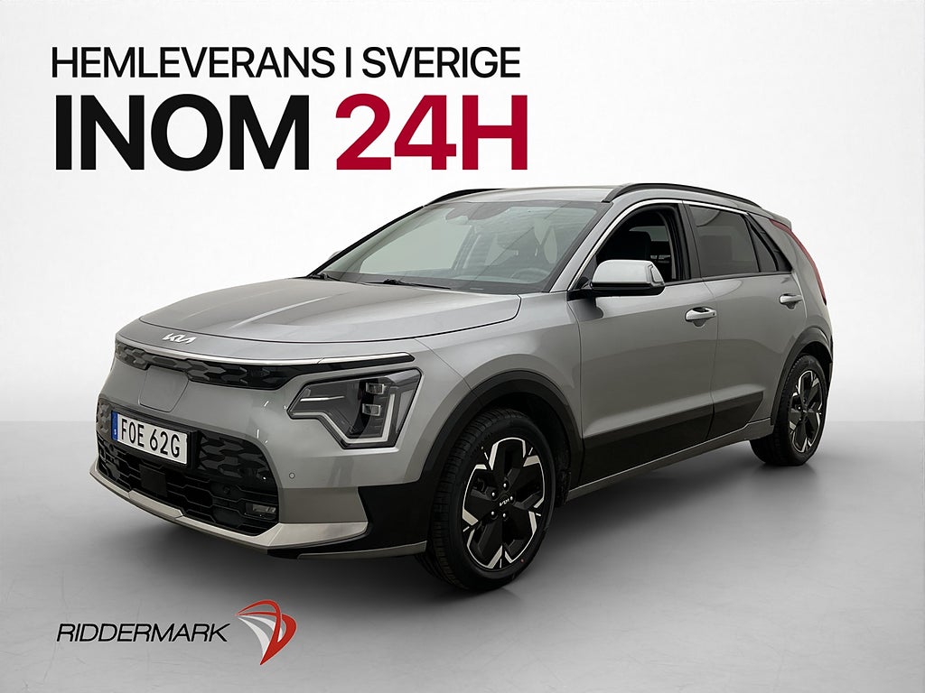 Kia Niro EV 204hk Advance Kamera Skinn Navi CarPlay MOMS