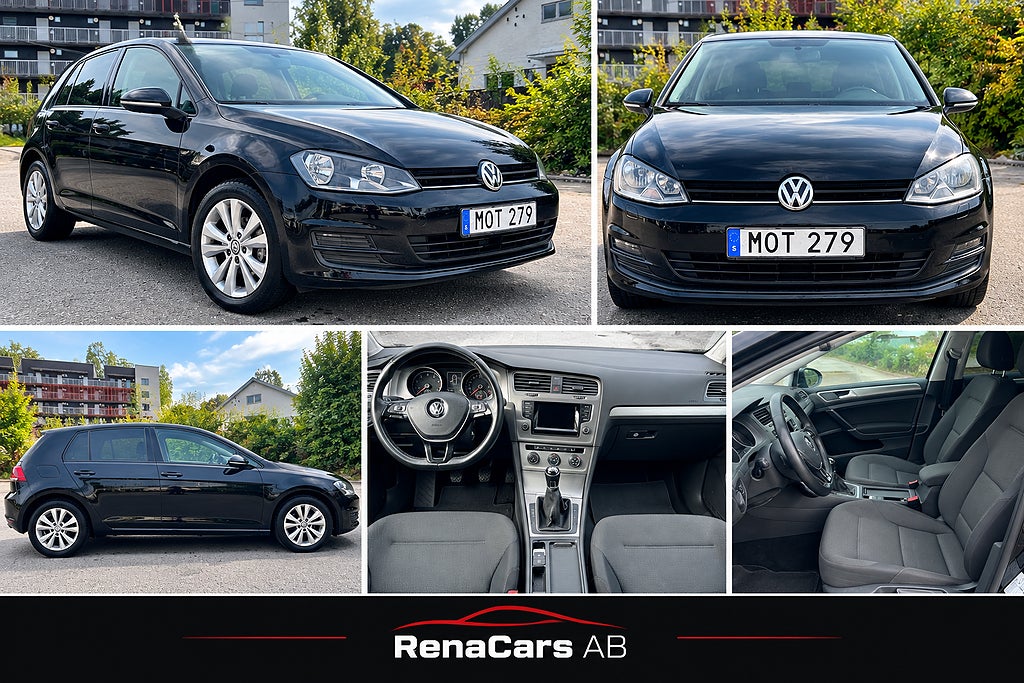 Volkswagen Golf 5-dörrar 1.2 TSI BMT Masters BackKamera/Avb:-755 kr/mån