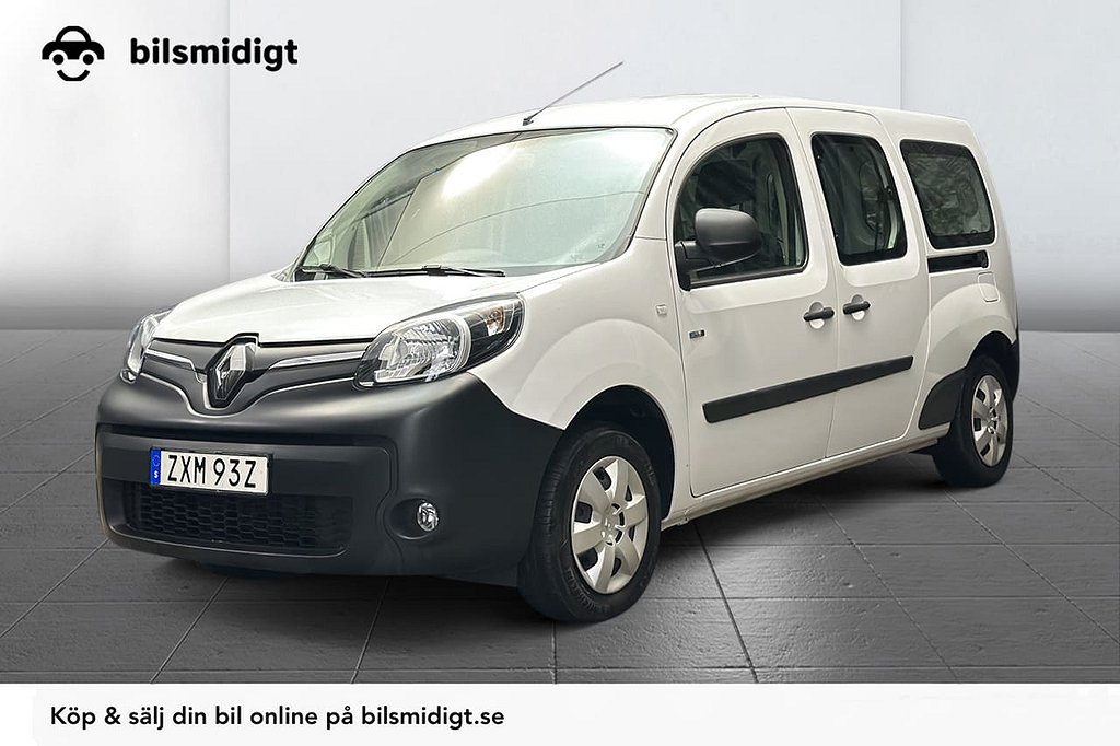 Renault Kangoo ZE Passenger Maxi 33 kWh Friköpt Batteri Moms