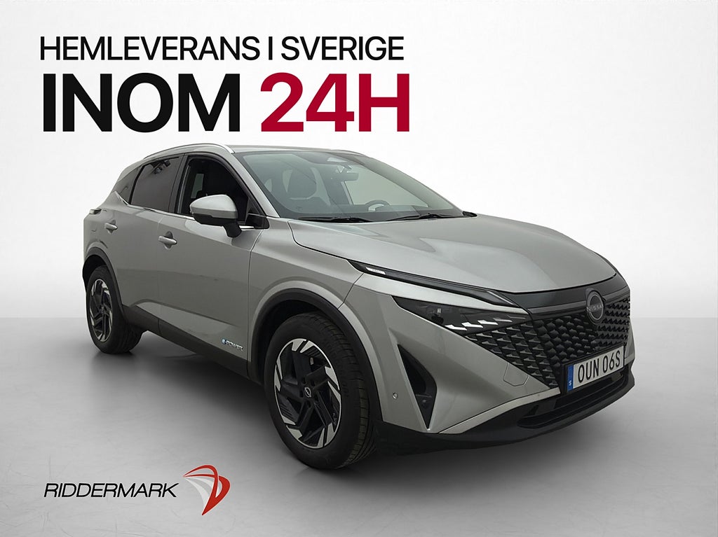 Nissan Qashqai e-POWER 190hk N-Connecta 360° CarPlay MOMS