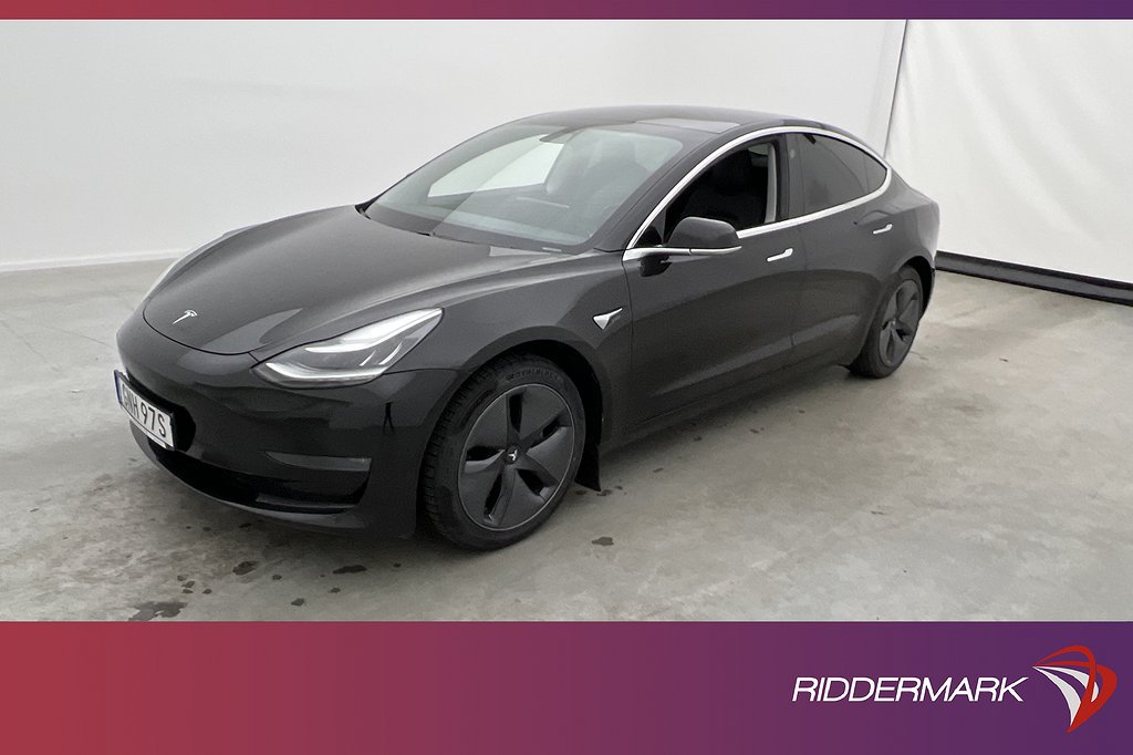 Tesla Model 3 Long Range AWD Dragkrok Autopliot Sv.Såld