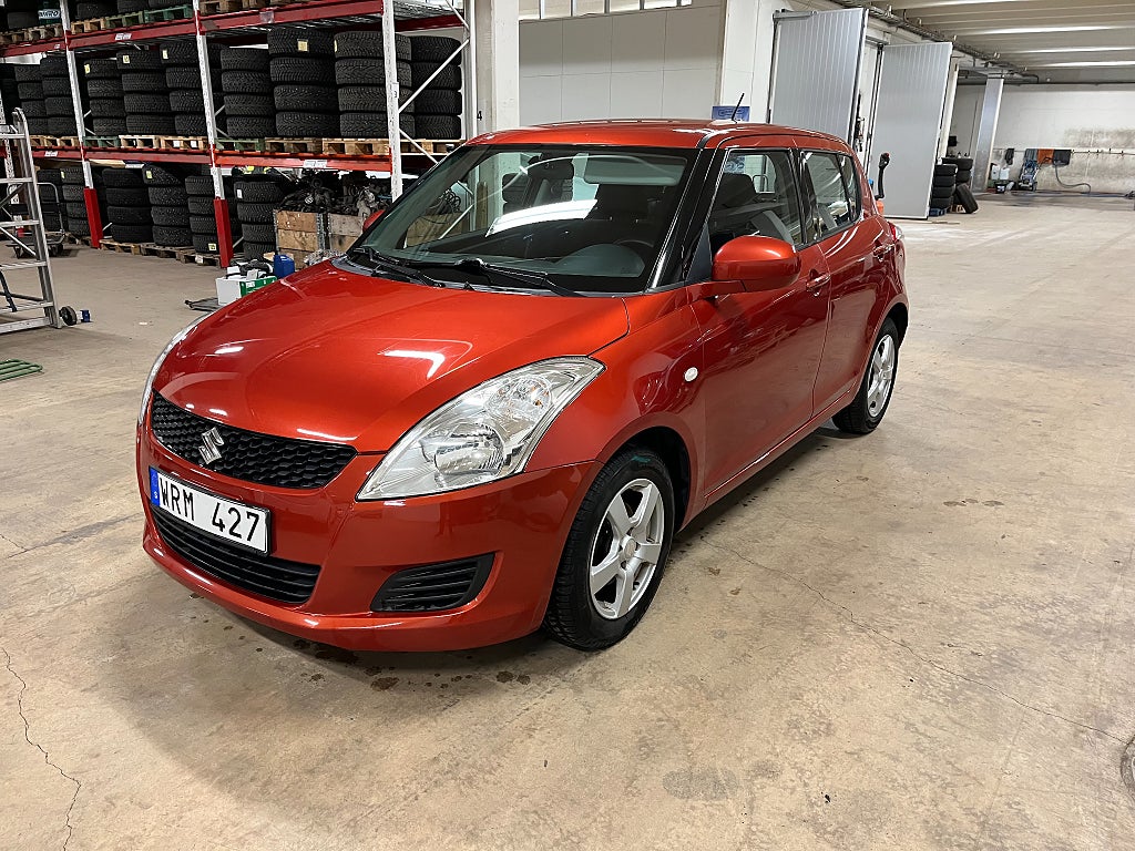 Suzuki Swift 5-dörrar 1.2 DOHC 16V VVT Euro 5, 2 ägare
