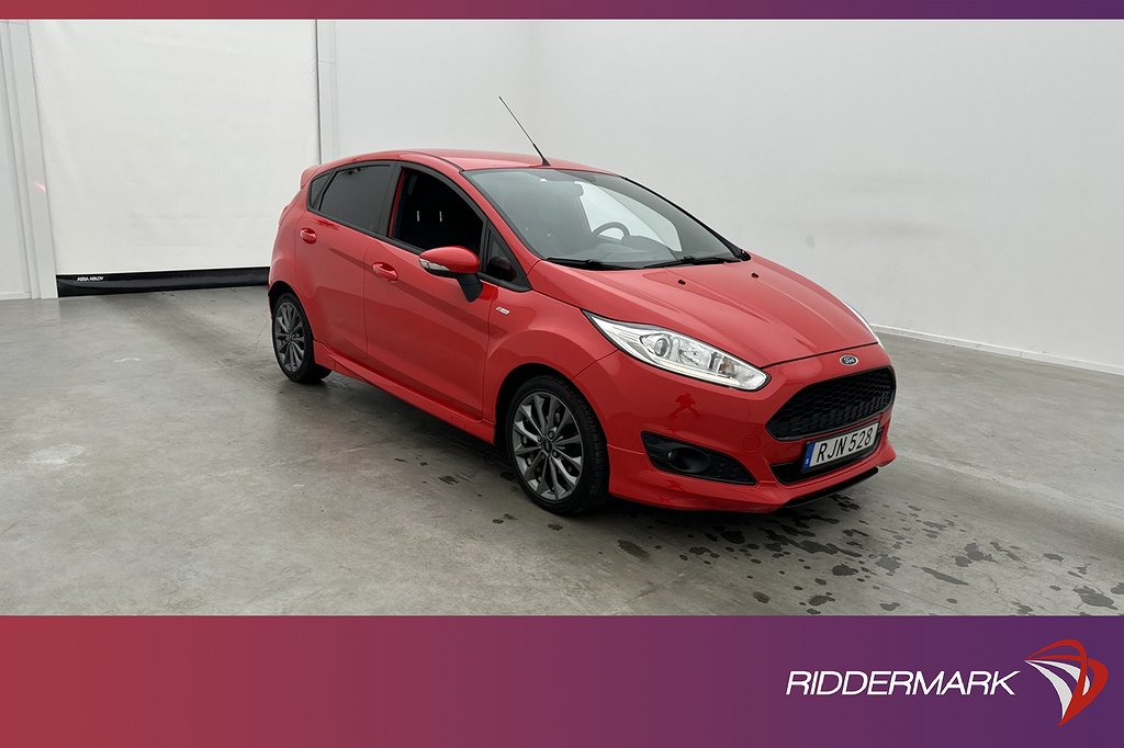 Ford Fiesta 1.0 EcoBoost 100hk ST-Line Låg skatt 0,45l/mil