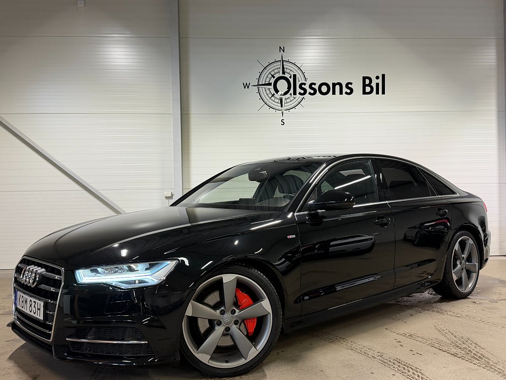 Audi A6 Sedan 3.0 TDI V6 Q Business Edt S-Line GPS B-kam 320hk