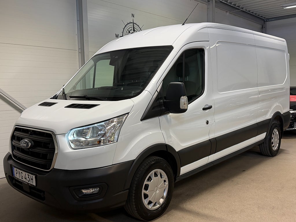 Ford transit 350 2.0 EcoBlue Aut Drag BLIS Värmare B-kam