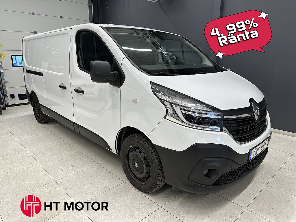 Renault trafic Skåpbil 3.0t 2.0 dCi/Backkamera/Bluetooth/Värmare/LED