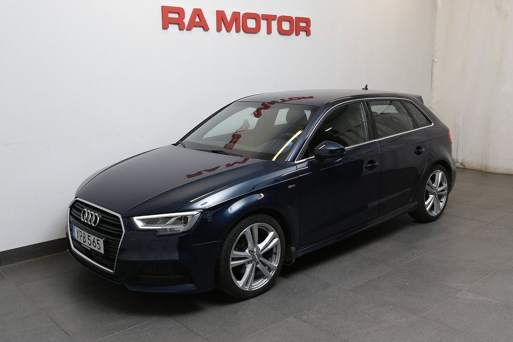 Audi A3 1,5 TFSI 150hk S-Line Sportback 2018
