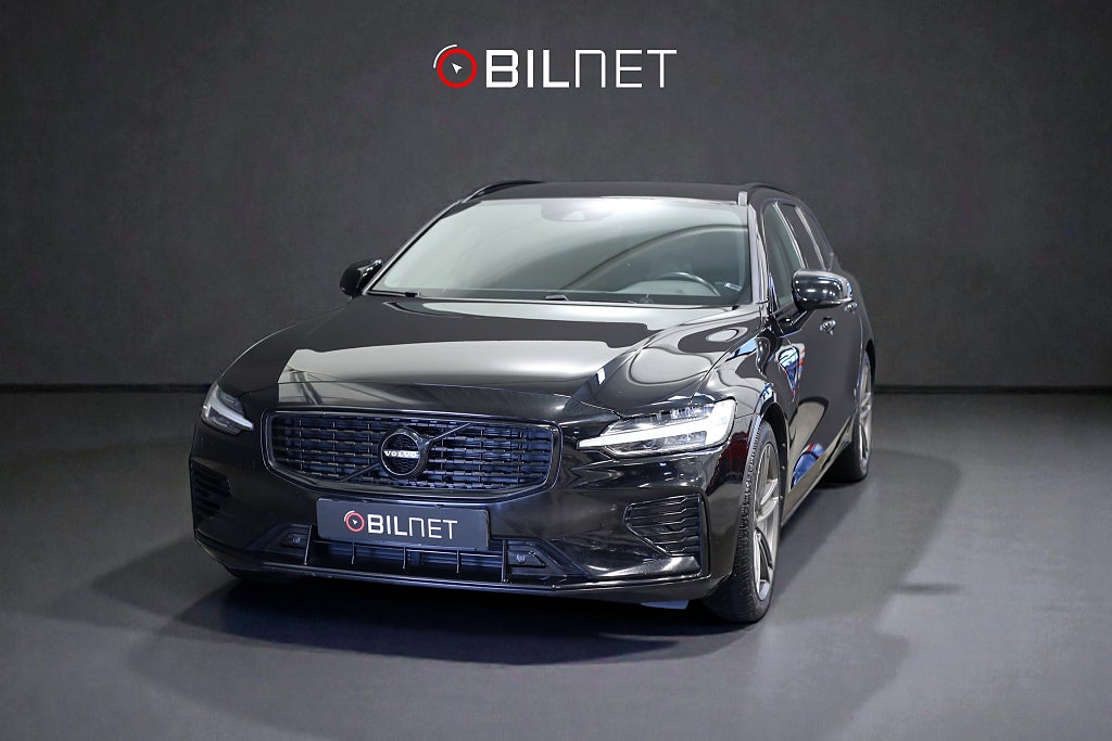 Volvo V60 Recharge T6 AWD R-Design Kamera Drag Värmare PLug-In