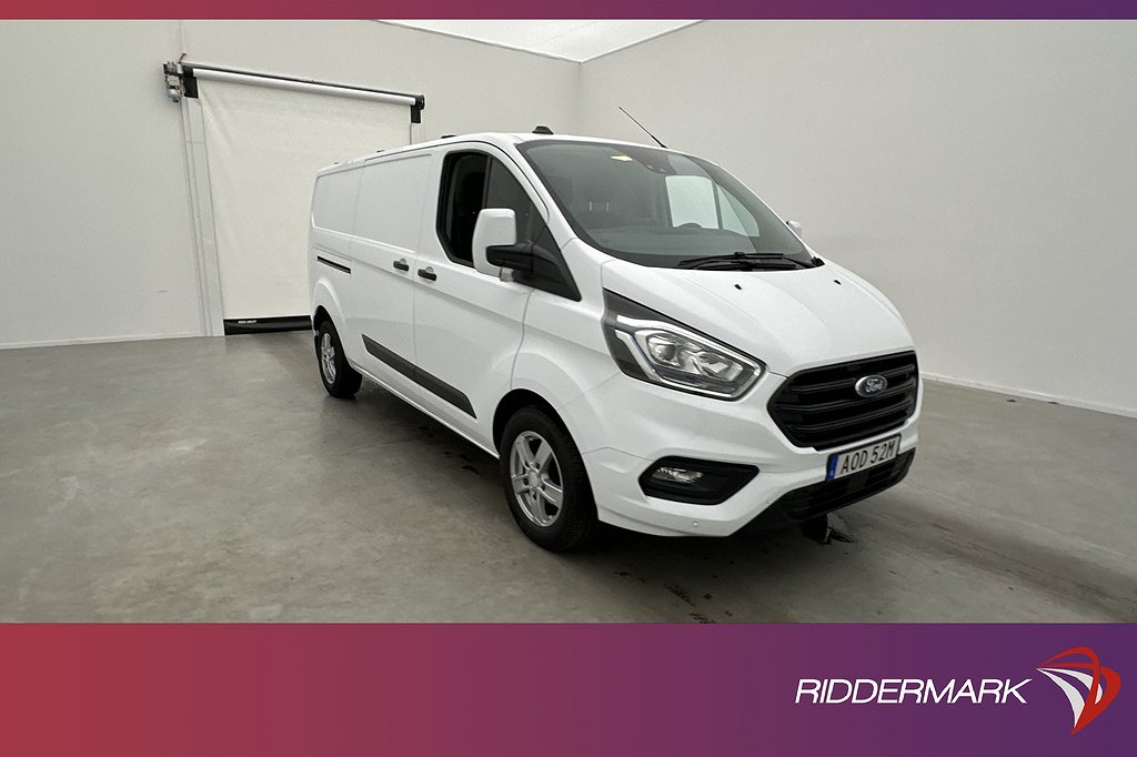 Ford Transit Custom L2 Värmare Dragkrok B-Kamera SYNC-3 Moms