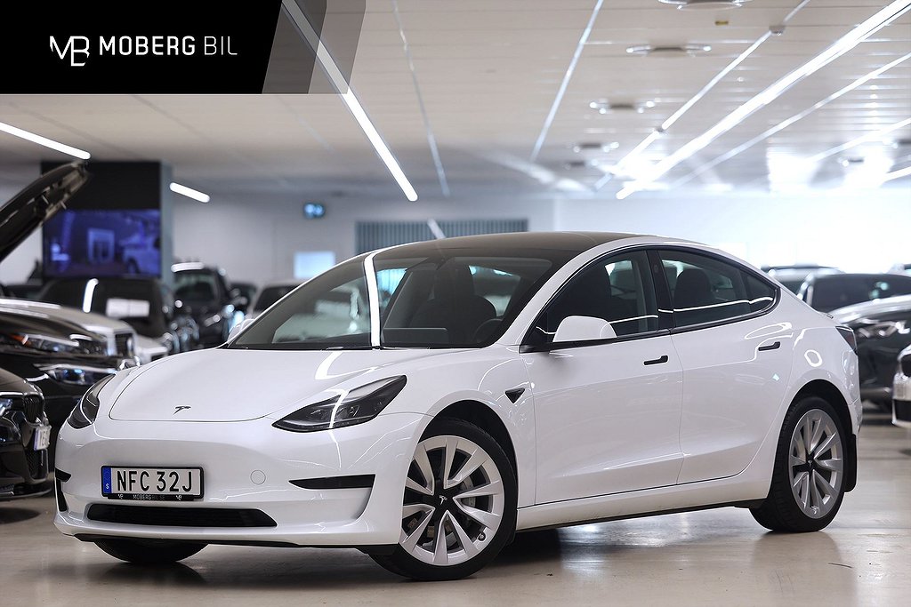 Tesla Model 3 Standard Range 283hk 19" Sport Skinn Pano