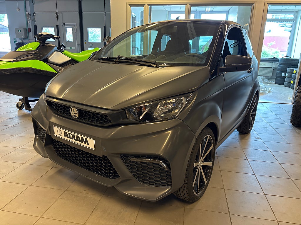 Aixam City GTO EXTREME / KAMERA / BASLÅDA / SoV