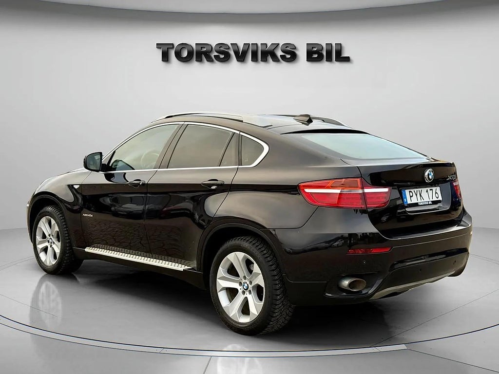 BMW X6 xDrive40d Steptronic Dieselvärmare Skinn Navi Backkamera  - miniatyr 4