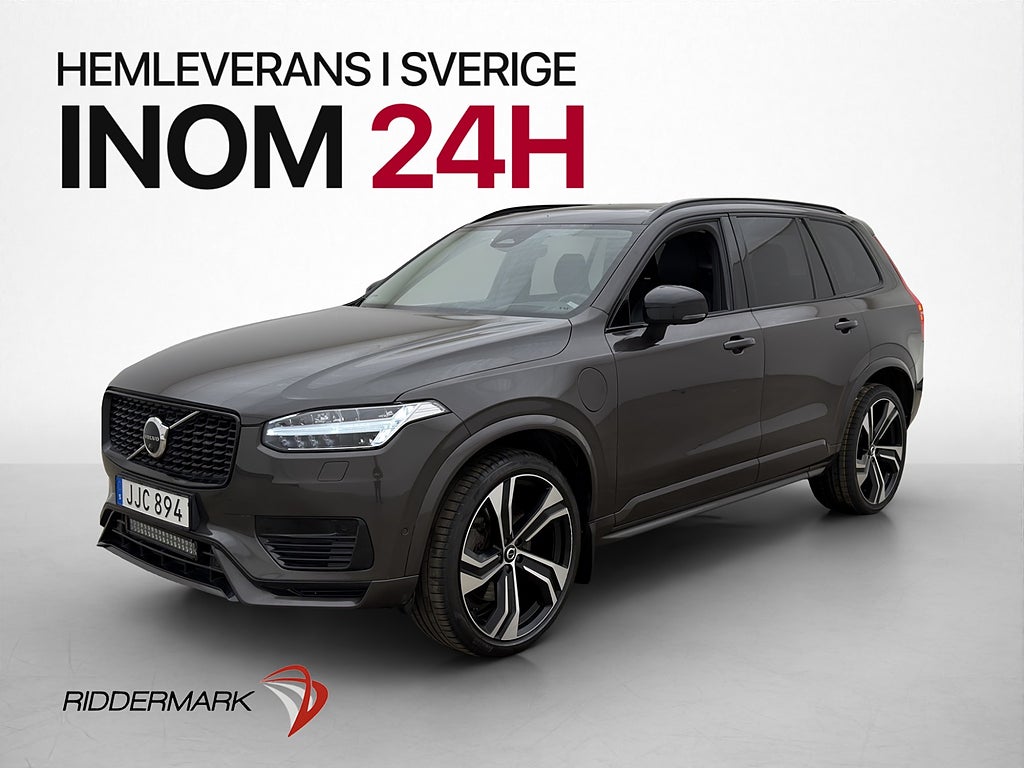 Volvo XC90 Recharge T8 AWD Ultimate Dark 7-Sits Pano B&W HuD