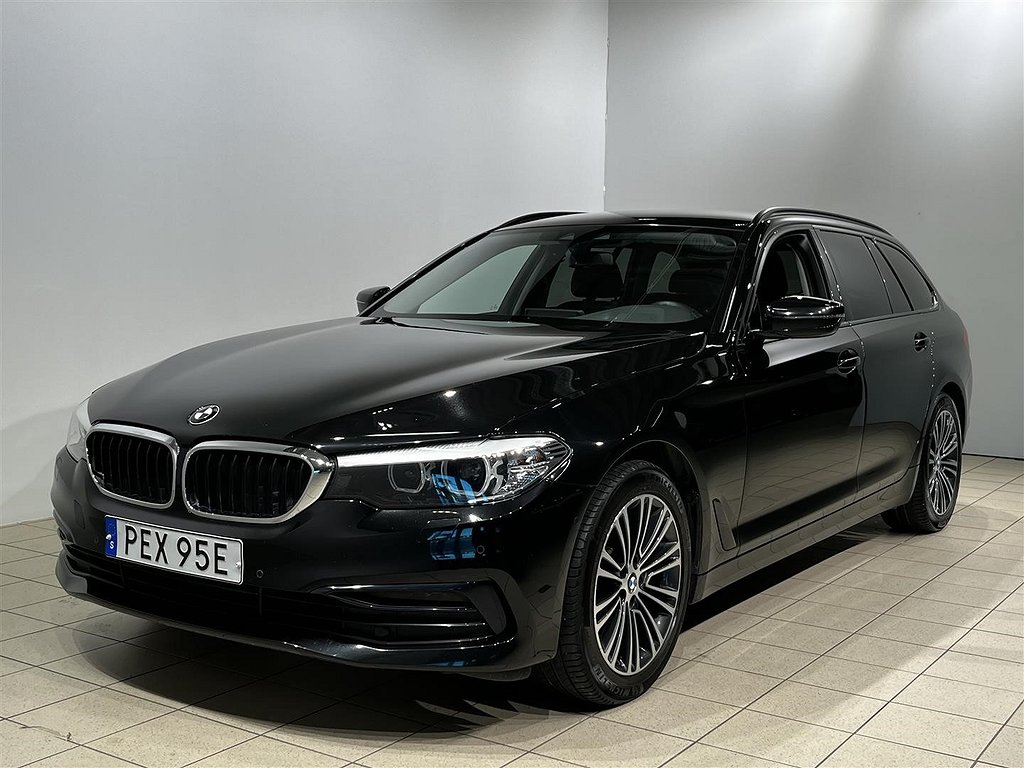 BMW 520 d xDrive Sportline HiFi Drag Parkeringsvärme 190hk 2.95% Ränta