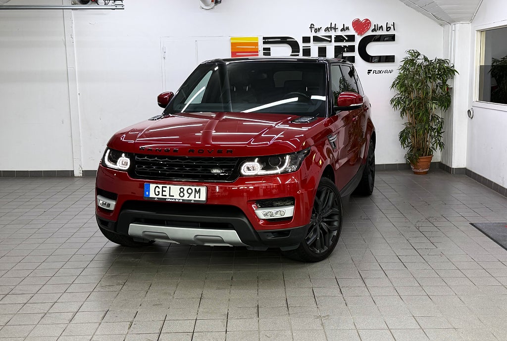 Land Rover Range Rover Sport 3.0TDV6/4WD/HSE/7-Sits/Pano/Kam-Bytt/Navi/Euro 6