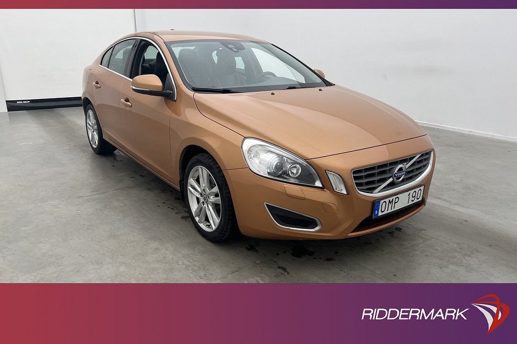 Volvo S60 D3 163hk Summum Värmare Skinn Sensorer 0,59l/Mil