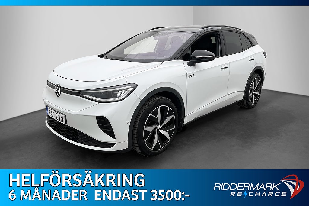 Volkswagen ID.4 GTX 299hk Värmare Dragkrok Kamera CarPlay