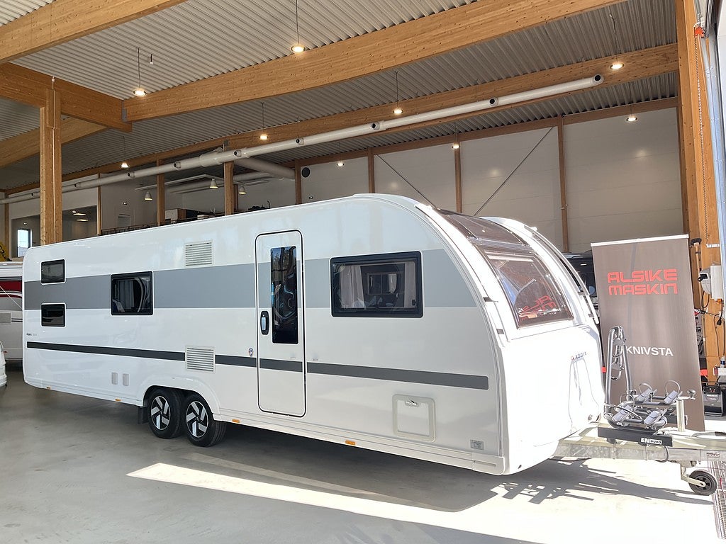 Adria Alpina 763 UK / Alde / Ac / Barnkammare / Ugn / micro / Förtält