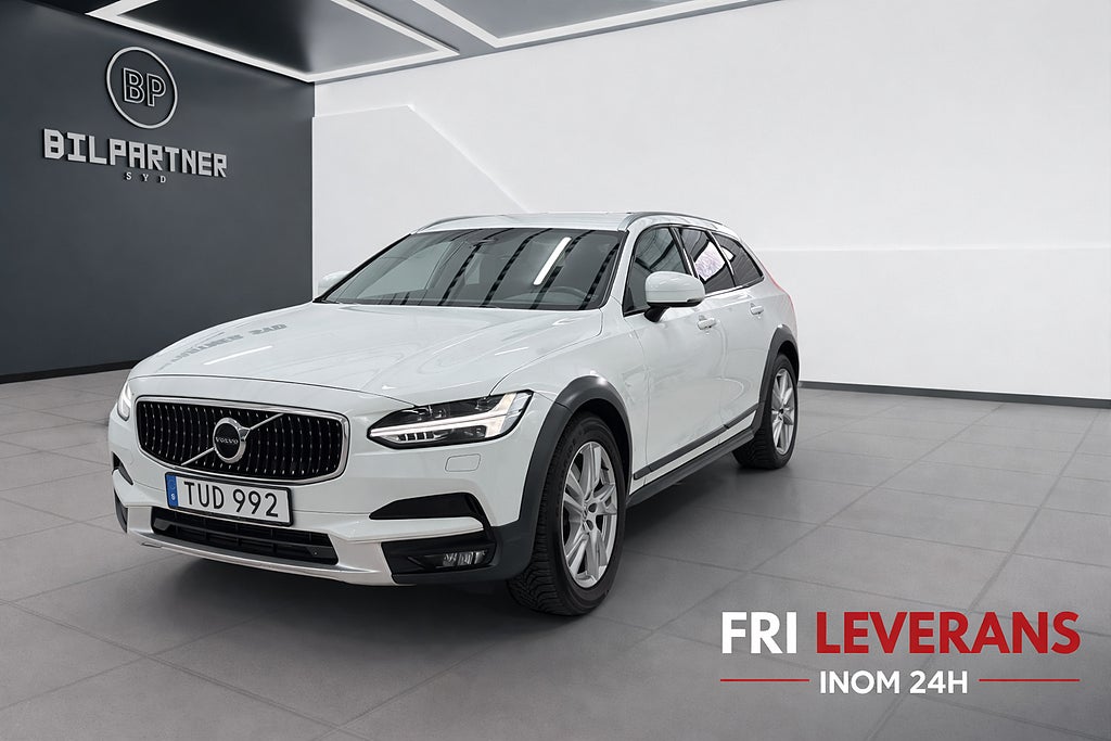 Volvo V90 Cross Country D4 AWD Geartronic Momentum/Dragkrok/VOC/Adptiv Fh