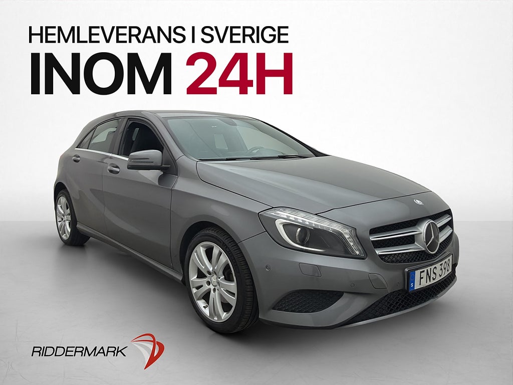 Mercedes-Benz A 200 CDI 136hk Urban Kamera Läder P-Sensorer