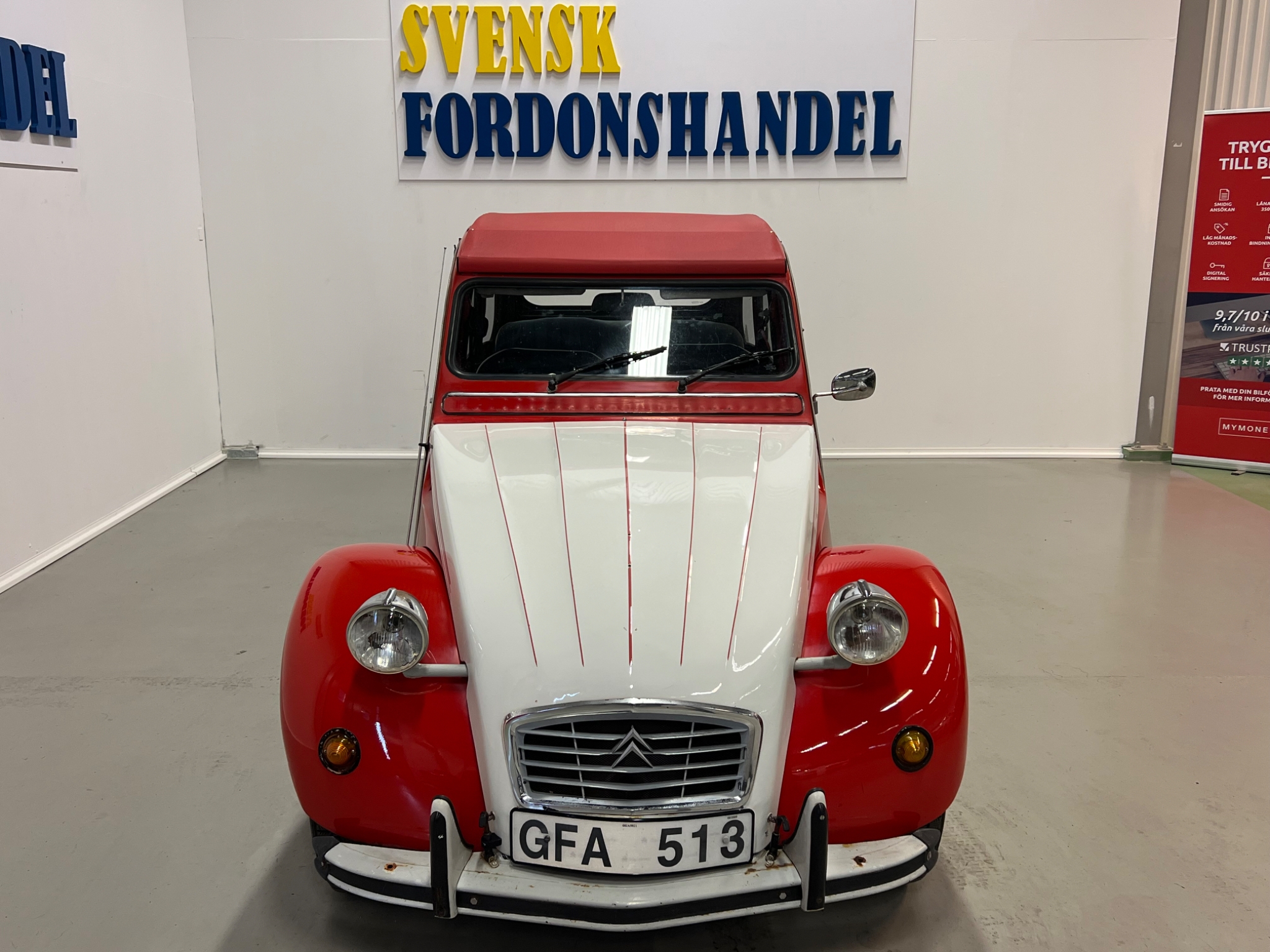 Citroen 2CV 2CV6 Club 0.6 H2 Svensksåld 1971, photo 3/10