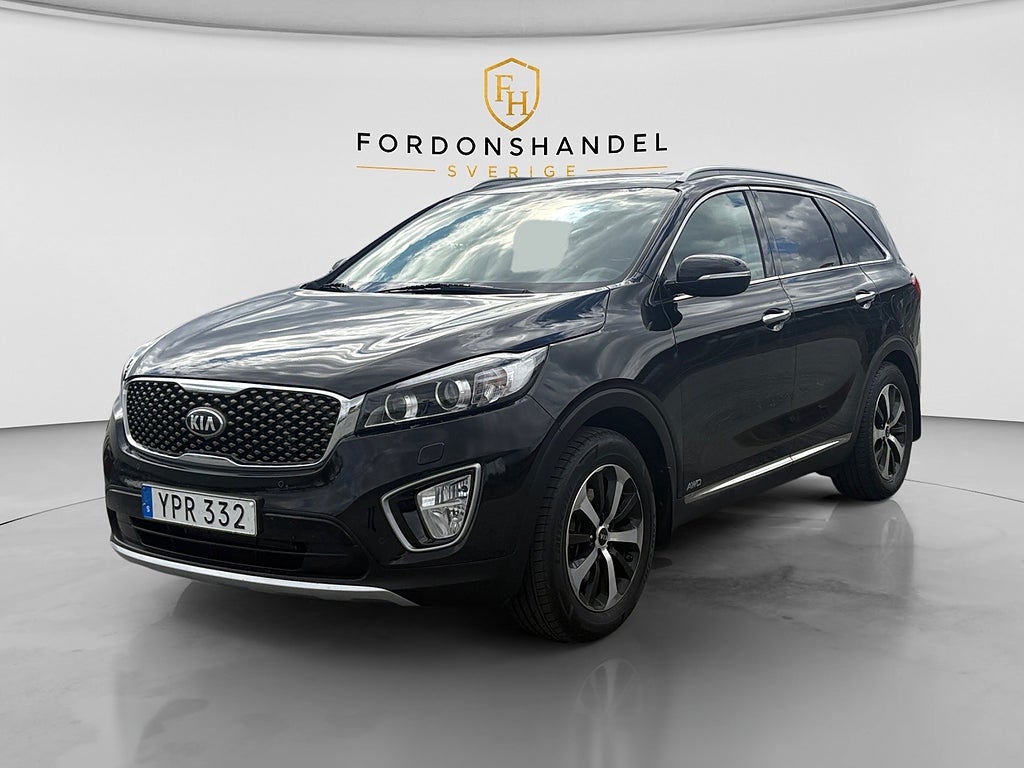 Kia Sorento 2.2 CRDi AWD 7 sits Business Drag Skinn GPS Bluetooth