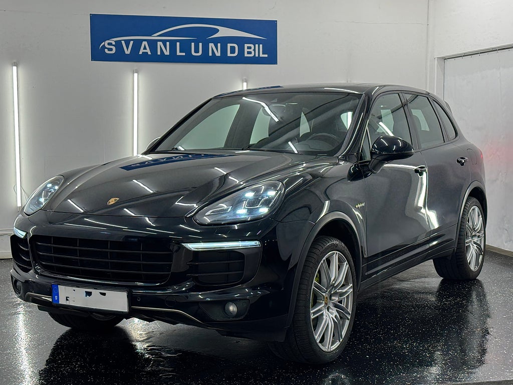 Porsche Cayenne S E-Hybrid TipTronicS,416hk,2016, Svesnksåld