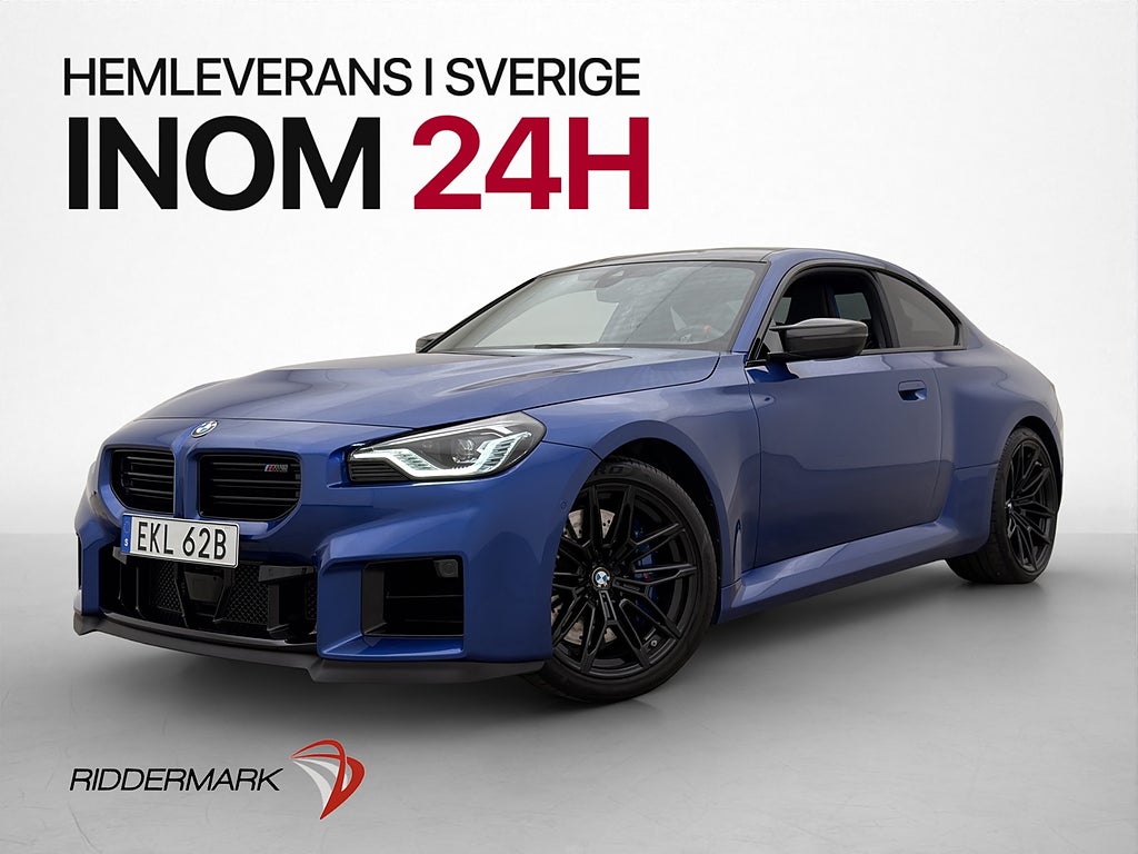 BMW M2 480hk Innovation Race Track Kolfiber Skalstolar H/K