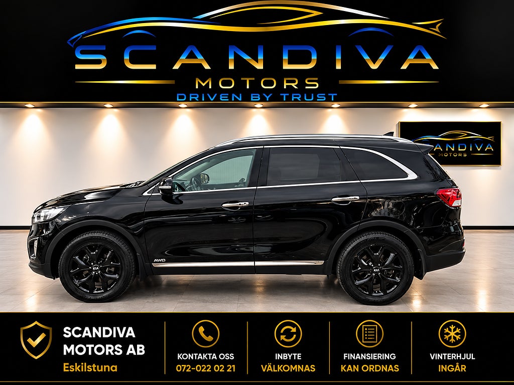 Kia Sorento Kia Sorento2.2CRDi AWD/7st/Pano/Storservice/kamkedjabyt
