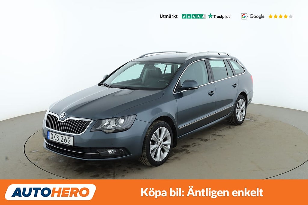 Skoda Superb Kombi 2.0 TDI DSG Elegance / Värmare, Drag