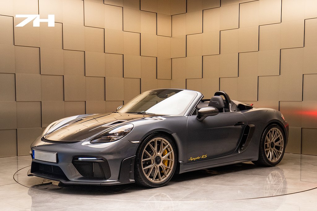 Porsche 718 Spyder RS Weissach Magnesium Keramiska OBS SPEC 